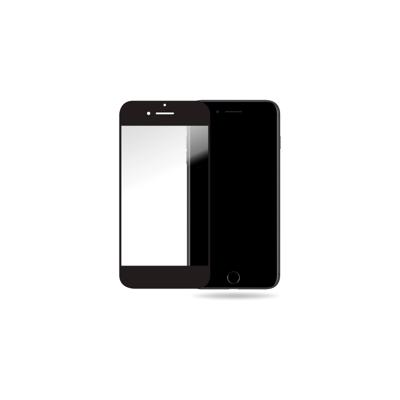 Mobilize Glass Screen Protector - Black Frame - Apple iPhone 6 Plus/6S Plus/7 Plus/8 Plus