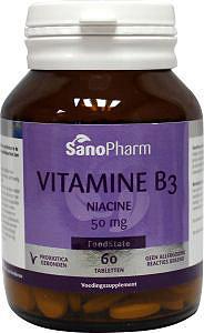 High Quality Vitamine B3 (Niacinamide) 50 mg