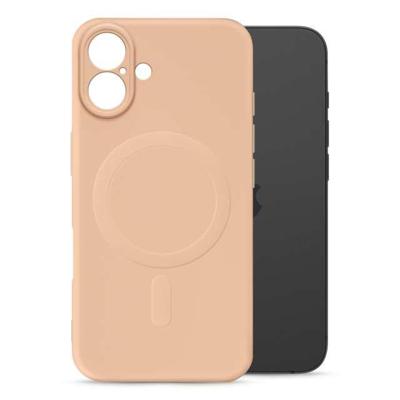 My Style Protective Flex Magsafe Compatible Case for Apple iPhone 16 Plus Soft Pink