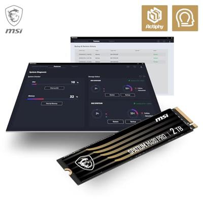Hard Drive MSI SPATIUM M480 Pro 2 TB SSD