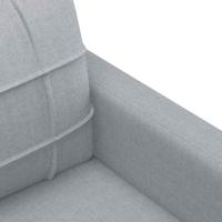Fauteuil 60 cm stof lichtgrijs - thumbnail