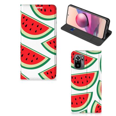 Xiaomi Redmi Note 10 4G | 10S | Poco M5s | Flip Style Cover | Watermelons