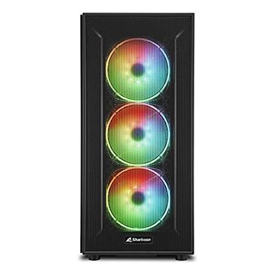 Sharkoon TG6M RGB midi tower behuizing Sharkoon TG6M RGB midi tower behuizing