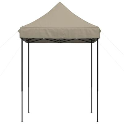Partytent inklapbaar pop-up 200x200x306 cm taupe - thumbnail