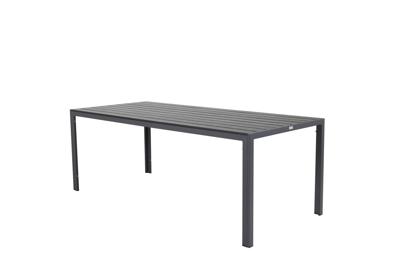 Nohr Tuintafel 'Erikka' 205 x 90cm, kleur Zwart