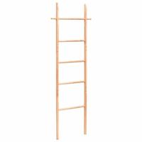 VidaXL Handdoekenladder 170 cm massief walnotenhout - thumbnail