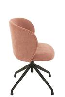 J-Line stoel Turn|Up|Down - textiel - lichtroze - thumbnail