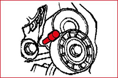 KS Tools 4000775 Motorinstelgereedschapsset voor GM / Opel / Saab, 11-delig