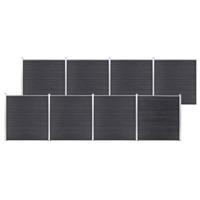 Schutting 1391x186 cm HKC grijs - thumbnail