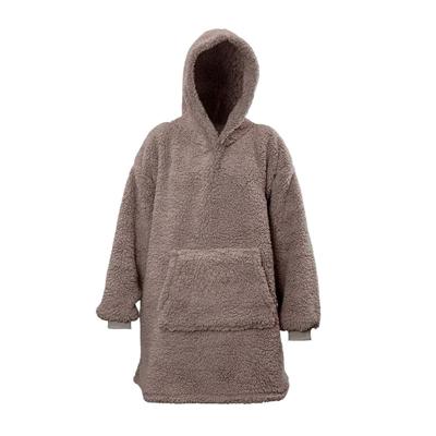 Unique living hoodie teddy taupe Unique Living - Unique living