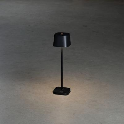 KonstSmide Draadloze tafellampCapri mini zwart - 7829-750