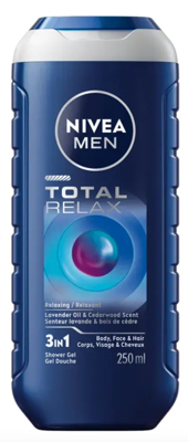 Nivea Men Total Relax 3-In-1 Shower Gel