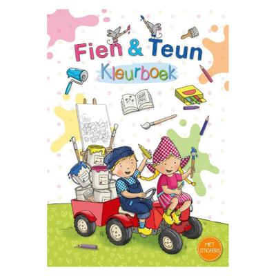 WPG Uitgevers Fien & teun kleurboek WPG Uitgevers Fien & teun kleurboek