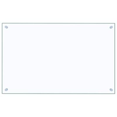 VidaXL Spatschermen keuken 2 st 80x50 cm gehard glas transparant VidaXL Spatschermen keuken 2 st 80x50 cm gehard glas transparant