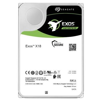 Hard Drive Seagate Exos X18 3,5" 1 TB SSD 16 TB