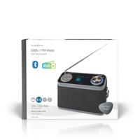 DAB+ Radio | Tafelmodel | DAB+ / FM | 2.4 " | Kleurenscherm | Batterij Gevoed / Netvoeding | Digitaal | 24 W | Bluetooth® | Koptelefoonoutput | Wekker | Slaaptimer | Handgreep | Zwart - thumbnail