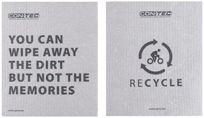 CONTEC reinigingsdoekje "dirt.support" ct dishcloth dirt.support 100% biodegradable