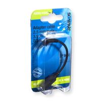 Scanpart Verloopkabel 2.5s(m)-3.5s(f) 0.1m - thumbnail