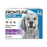 FRONTLINE Spot On dog 20-40kg - 4 pipetten - thumbnail