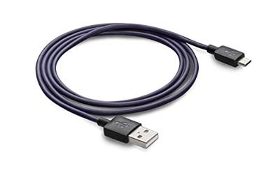 Plantronics vervangingskabel Assy, STD-A plug naar Micro USB B, Backbeat Pro paars