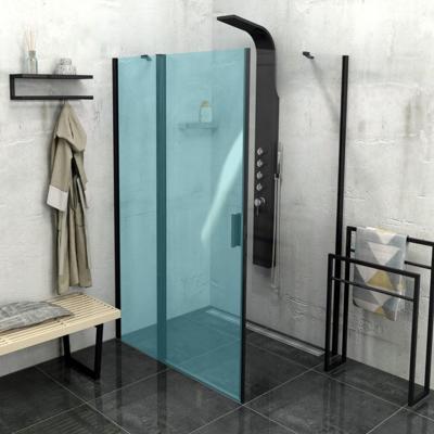 Zijwand Sapho Zoom Line Black 100x200 cm 6 mm Helder Glas tbv nisdeur Zoom Line Black Mat Zwart Zijwand Sapho Zoom Line Black 100x200 cm 6 mm Helder Glas tbv nisdeur Zoom Line Black Mat Zwart