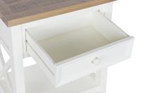 Nachtkastje DKD Home Decor Beige Natuurlijk Paulownia hout 49,5 x 35 x 61 cm - thumbnail