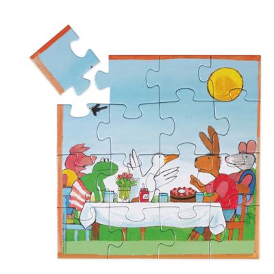 Puzzel de wereld van kikker 4 in 1 Puzzel de wereld van kikker 4 in 1