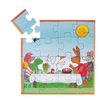 Puzzel de wereld van kikker 4 in 1 - thumbnail