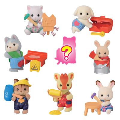 Sylvanian Families: Construction site baby friends Surprise Bag figure 5 cm