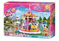 Sluban Carrousel (Girl's Dream) bouwstenen set - thumbnail