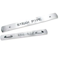 Relieftape dymo niet klevend aluminium 12mm zilver | 10 stuks - thumbnail