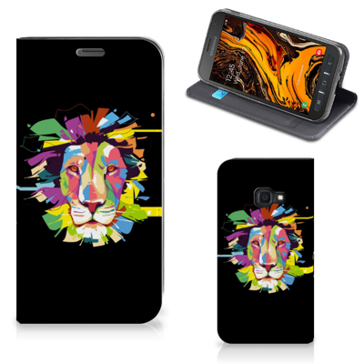 Samsung Galaxy Xcover 4s Magnet Case Lion Color Samsung Galaxy Xcover 4s Magnet Case Lion Color