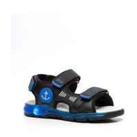 Scapino Blue Box sandalen met lichtjes zwart/blauw - thumbnail