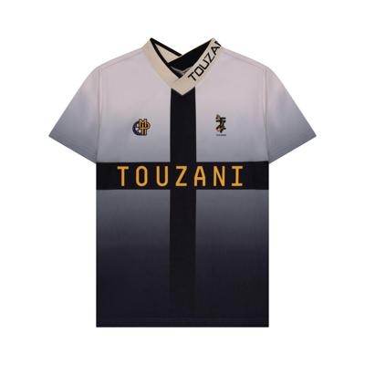 Touzani Taisho Voetbalshirt Kids Beige Zwart Goud