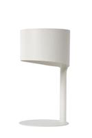 Lucide KNULLE - Tafellamp - Ø 15 cm - 1xE14 - Wit - thumbnail