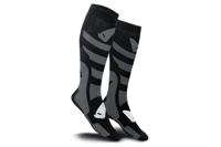 UFO PLAST sokken "off - road" socks ufo short black/grey gr. m - thumbnail