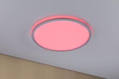 Paulmann Atria Shine 71019 LED-plafondlamp 20 W RGBW Chroom (mat) Paulmann Atria Shine 71019 LED-plafondlamp 20 W RGBW Chroom (mat)