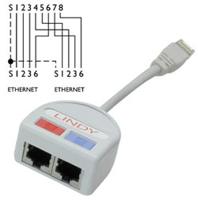 UTP-Adapter LINDY 34002 Grijs - thumbnail
