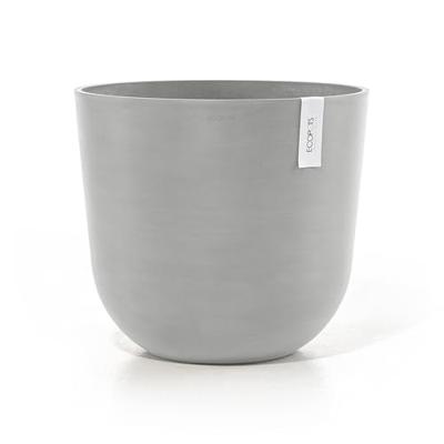 Ecopots Oslo kunststof bloempot Wit/Grijs - Ø 42,8 cm Ecopots Oslo kunststof bloempot Wit/Grijs - Ø 42,8 cm