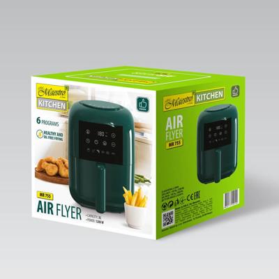 Feel-Maestro MR-755 friteuse 3 l 1200 W Heteluchtfriteuse Groen