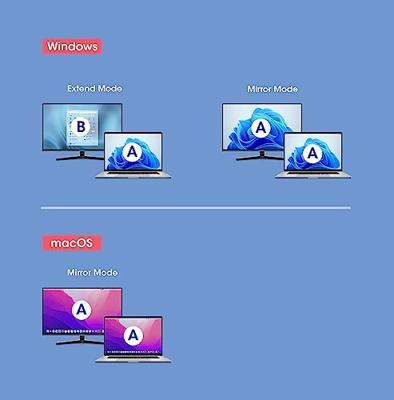 Manhattan USB 2.0 Adapter [1x USB-C stekker - 1x HDMI-bus] 4K@60Hz USB-C to HDMI-Adapter 15 cm