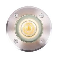 Nordlux GrondspotAndor RVS rond - 2218400034 - thumbnail
