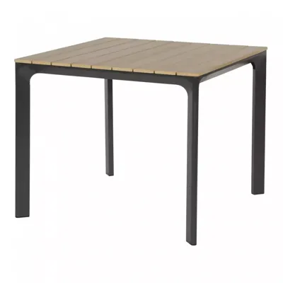 Arezzo tuintafel vierkant polywood Arezzo tuintafel vierkant polywood