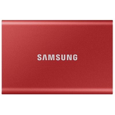 Samsung T7 externe SSD 500 GB (rood) Samsung T7 externe SSD 500 GB (rood)
