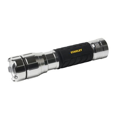 Stanley SXLS43184E LED Zaklamp | 1000 Lumen | 100 m Bereik | Incl. 4x AA Duracell Batterijen - SXLS43184E Stanley SXLS43184E LED Zaklamp | 1000 Lumen | 100 m Bereik | Incl. 4x AA Duracell Batterijen - SXLS43184E