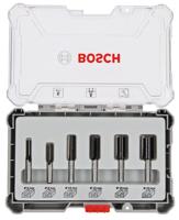 Groeffreesset, 6 mm schacht, 6-delig Bosch Professional NEW-22331 - thumbnail