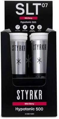 Styrkr slt07 500mg 12 electrolyte effervescent tablets 6er box