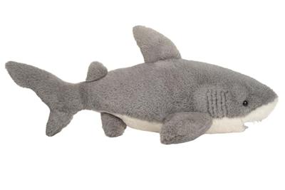 Pluchen haai Henri 45 cm TEDDY HERMANN grijs