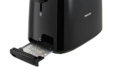 Philips Daily Collection HD2581/90 Broodrooster - 2 sneetjes, brede opening, zwart
