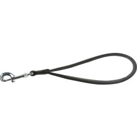 TRIXIE HONDENRIEM KORTHOUDER ACTIVE COMFORT ZWART 35X2,5 CM